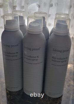 Pack Of 6 LIVING PROOF FULL DRY VOLUMEN& TEXTURA SPRAY 7.5 OZ