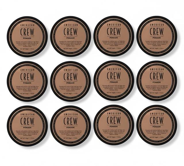 Pack Of 12 American Crew Hair Pomade 3 Oz 12 Pack Unisex Styling Pomade