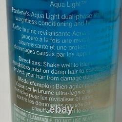 Pantene Aqua Light Weightless Conditioning Shake 3 Bottles 5.4 FL DISCONTINUED