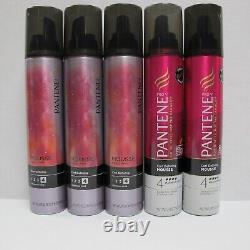 Pantene Pro-V Curl Defining Mousse Maximum Hold 6.6 oz Original Formula Lot of 5