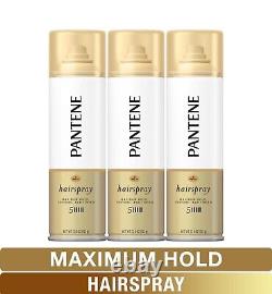 Pantene Pro-V Hairspray #5 Maximum Hold Texture Finish 11 Fl Oz. Each, Pack Of 3