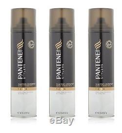 Pantene Pro-V Stylers Shaping Extra Strong Hold Hair Spray 11.5 Ounce Pack o