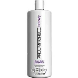 Paul Mitchell Extra Body Daily Rinse, 33.8 oz (Pack of 8)