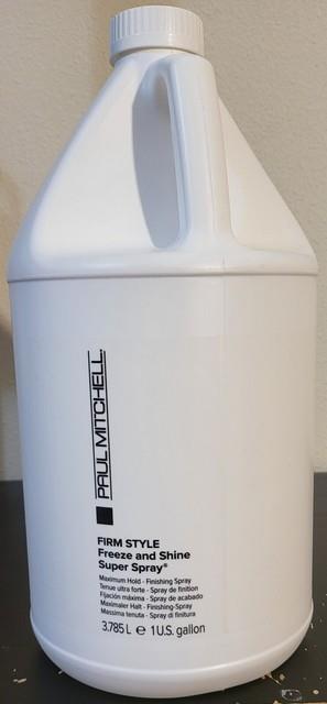 Paul Mitchell Firm Style Freeze And Shine Super Spray 1 Gallon