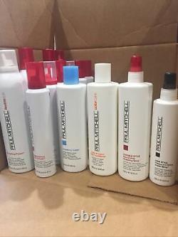 Paul Mitchell Lot 14 Pieces/Foam/Shampoo/Sculpting Spray