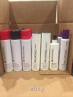 Paul Mitchell Lot 19 Pieces/Sprays/foam/shampoo#1 & Awapuhi/freez and shine