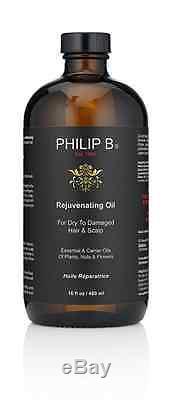 Philip B. Rejuvenating Oil for Dry & Damaged Hair & Scalp 16oz SIZE