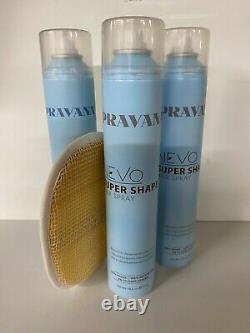 Pravana Super Shape Hairspray 10.6 oz 3 pack Free Remi matt