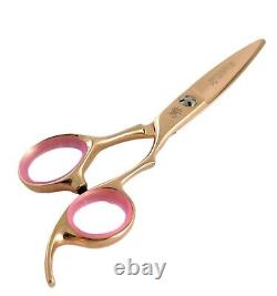 Professional Hairdressing Cutting Scissors 6 Salon Hair Rose Copper Titanium