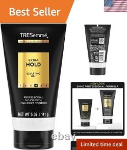 Professional Quality Alcohol-Free Hair Gel 5 oz Extra Hold & Frizz Control