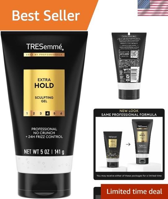 Professional Quality Alcohol-free Hair Gel 5 Oz Extra Hold & Frizz Control