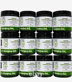 Pure Neatbraid Conditioning Shining Gel 16 oz Shine Molding/Shaping No Flaking