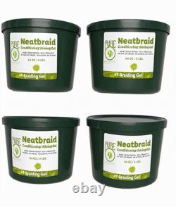 Pure Neatbraid Conditioning Shining Gel 4 64 oz Mega Hold Shine No Alcohol