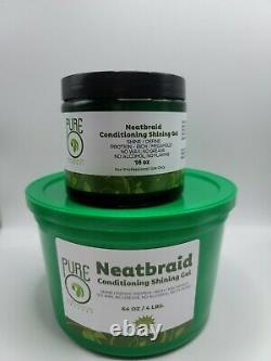 Pure O NeatBraid Conditioning Gel 64 oz each. Tubsize (Case of 3)