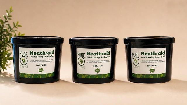 Pure O Neatbraid Conditioning Gel (pack Of 3)