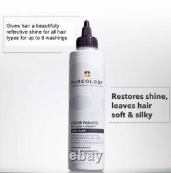 Pureology Color Fanatic Top Coat + Clear Gloss Hair Treatment For All Hair Types Pureology Color Fanatic Top Coat + Clear Gloss Hair Treatment For All Hair Types