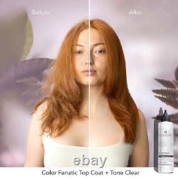 Pureology Color Fanatic Top Coat + Clear Gloss Hair Treatment For All Hair Types Pureology Color Fanatic Top Coat + Clear Gloss Hair Treatment For All Hair Types