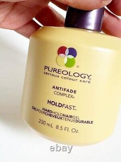 Pureology Hold Fast Hard Hold Hair Gel 8.5 fl Oz / 250 ml Discontinued