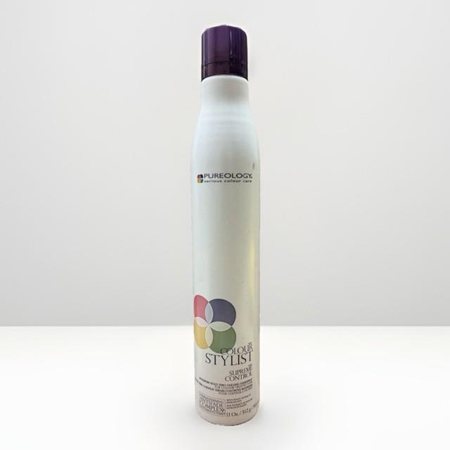 Pureology Colour Stylist Supreme Control Max Hold Hairspray 11oz Scuff/dented