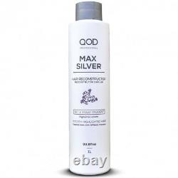 Qod Max Silver 1000ml Keratin Smoothing Treatment