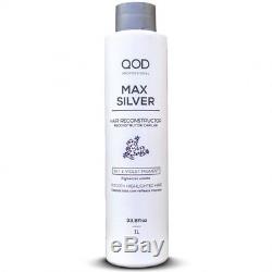 Qod Max Silver 1000ml Keratin Smoothing Treatment
