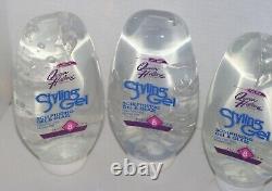 Queen Helene Styling Sculpturing Gel & Glaze Lot of 4 Classic Find! WoW LQQK