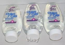 Queen Helene Styling Sculpturing Gel & Glaze Lot of 4 Classic Find! WoW LQQK