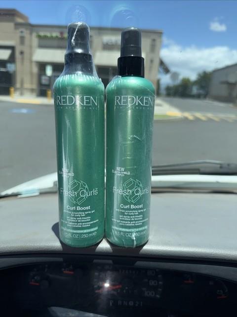 Redken Fresh Curls Curl Boost Gel Spray 8.5 Oz Original Formula New Elastashield