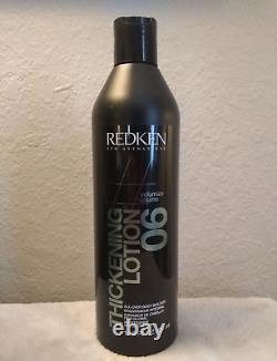 REDKEN Thickening Lotion 06 All Over Body Builder 16.9oz Volume & Medium Control