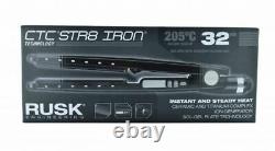 RUSK Digital ionic STR8 CTC iron hair straightener 1.25 inch 32mm NEW