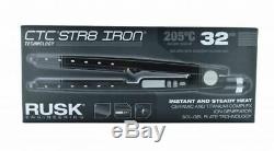 RUSK Digital ionic str8 CTC iron hair straightener 1.25 inch