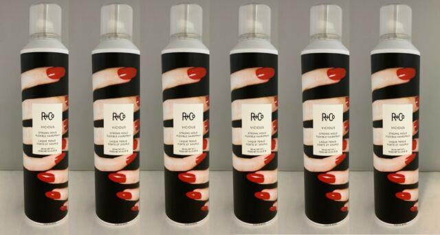 R+co Vicious Strong Hold Flexible Hairspray, 9.5 Oz (pack Of 6)