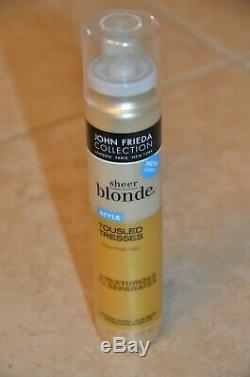Rare John Frieda Sheer Blonde Tousled Tresses Fine Mist Wax Textures & Separates