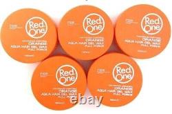 Red One Maximum Control Orange Aqua Hair Wax Full Force 48 Pack Free Shipping