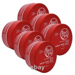 Red One Maximum Control RED Aqua Hair Wax Full Force 5oz 48 Pack Free Shipping
