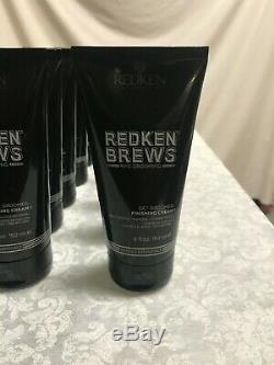 Redken Brew Bundle for Men Finishing Cream, Wax Pomade, and Fiber Cream (NEW)