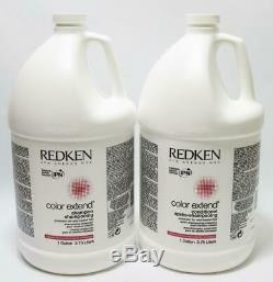 Redken Color Extend Shampoo & Conditioner 2 Large Gallon Bottles New Sealed