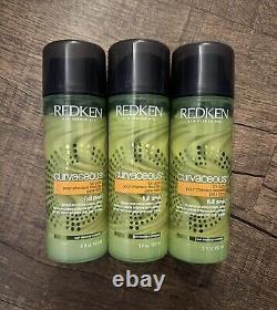 Redken Curvaceous Full Swirl Cream Serum For Curls 5 Oz. 3 Pack