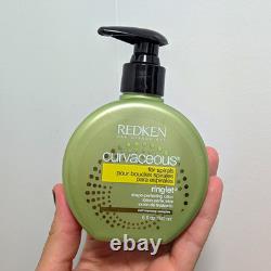 Redken Curvaceous Ringlet Blow-Dry Lotion Curl Enhancing Shine 6 oz 12M