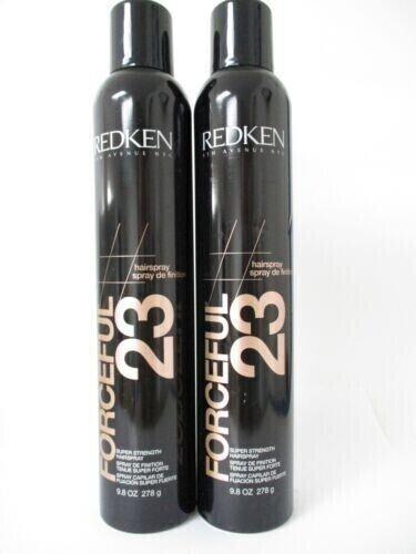 Redken Forceful 23 Super Strength Finishing Spray 9.8oz(pack Of 2)new