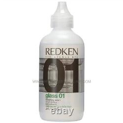 Redken Glass 01 Smoothing Serum 4 FL OZ Bottle Discontinued Green Label