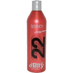 Redken Hots Sets 22 Thermal Setting Mist for Unisex 16.9 Ounce 16.9 oz