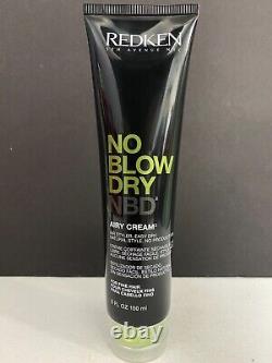 Redken No Blow Dry NBD Airy Cream For Fine Hair 5 FL OZ