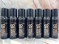 Redken Quick Dry 18 Hairspray 2 oz Brand NEW Pack Of 7 Cans Free Pro Shipping