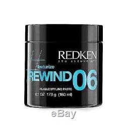 Redken Rewind 06 Pliable Styling Paste, 5 oz (Pack of 6)