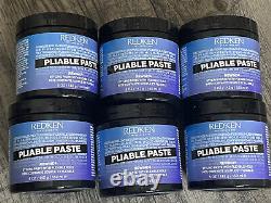 Redken Rewind Pliable Styling Paste. Texture With Flexable Hold 5 oz (6 Pack)