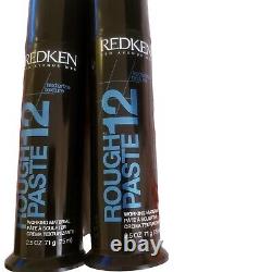 Redken Rough Paste 12 Working Material 2.5 oz (2 Pack) HTF, Discontinued