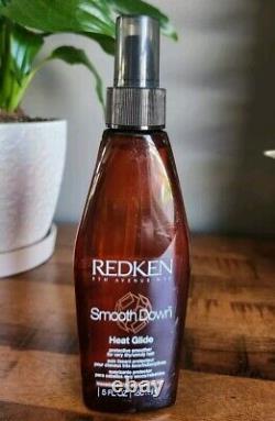 Redken Smooth Down Heat Glide NEW 5 oz Protective Smoother Very Dry/Unruly Hair