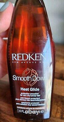 Redken Smooth Down Heat Glide NEW 5 oz Protective Smoother Very Dry/Unruly Hair