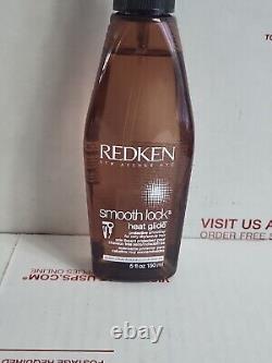 Redken Smooth Lock Heat Glide NEW 5 oz Protective Smoother Very Dry/Unruly Hair
